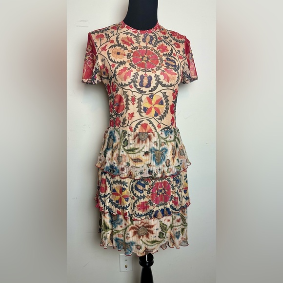 Vestito Lungo Donna Grace Karin - Spalline Sottili, Stampato Floreale, Lunghezza Alla Caviglia